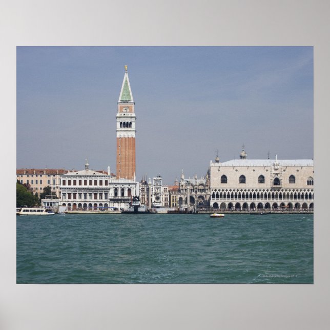 Italien Piazza San Marco Venice Poster (Framsidan)