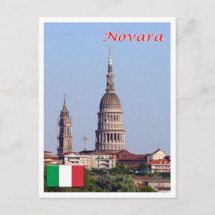 Italien - Piemonte - Novara - Vykort