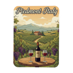 Italien Piemonte Resa Magnet