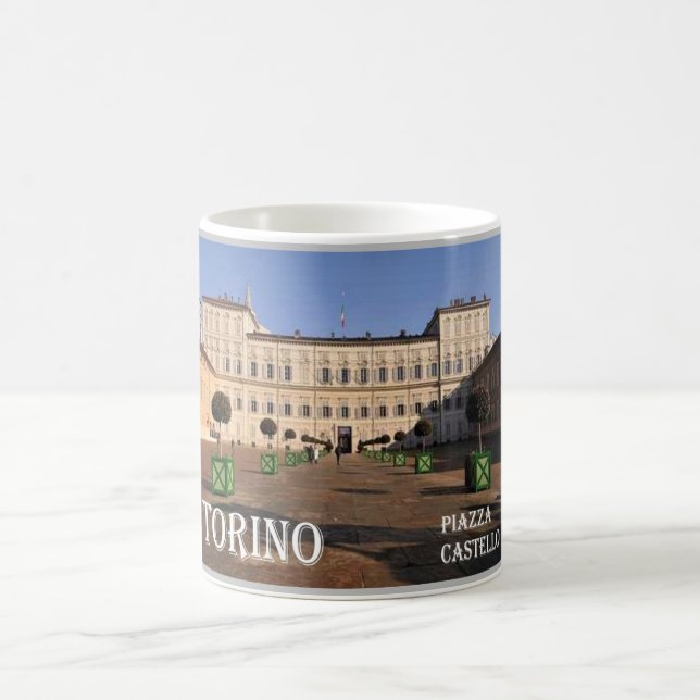 Italien - Piemonte - Torino - Castle Square - Kaffemugg (Center)