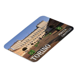 Italien - Piemonte - Torino - Castle Square - Magnet