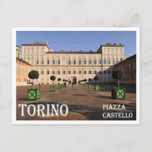 Italien - Piemonte - Torino - Castle Square - Vykort
