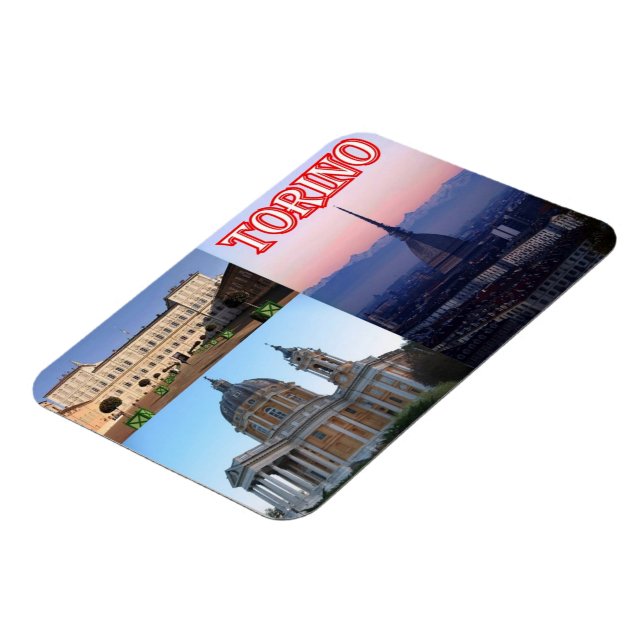 Italien - Piemonte - Torino - Mosaic - Magnet (Vänstra Sidan)