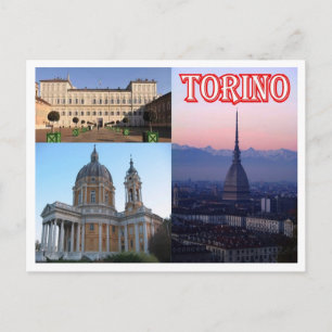 Italien - Piemonte - Torino - Mosaic - Vykort