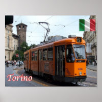 Italien - Piemonte - Torino - Tram -