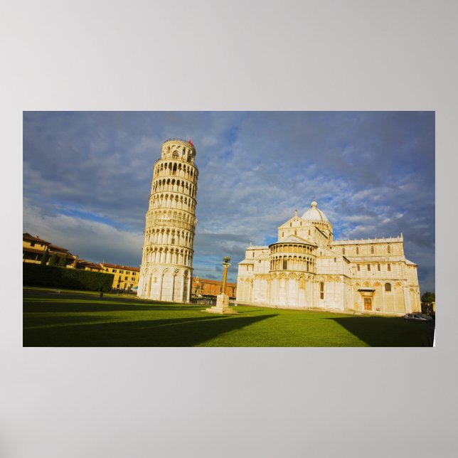 Italien, Pisa, Duomo och Leaning Torn, Pisa, 2 Poster (Framsidan)
