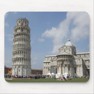 Italien, Pisa. Lutande tornet i Pisa och Musmatta