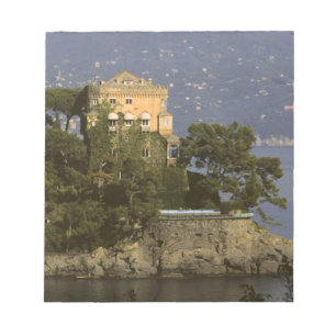 Italien, Portofino. Scenisk liv på Anteckningsblock