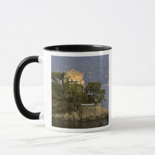 Italien, Portofino. Scenisk liv på Mugg
