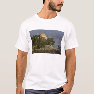Italien, Portofino. Scenisk liv på Tee