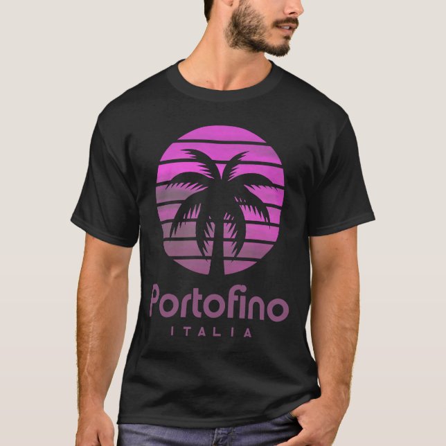 Italien Portofino T Shirt (Framsida)