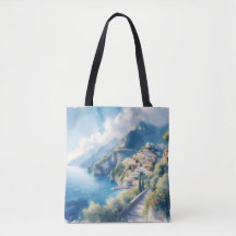 Italien Positano Romantic Travel Annibröllopsgåva