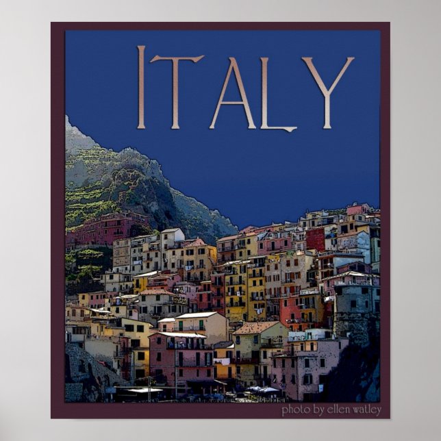 Italien Poster (Framsidan)