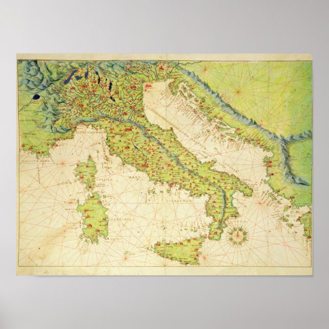Italien Poster (Framsidan)