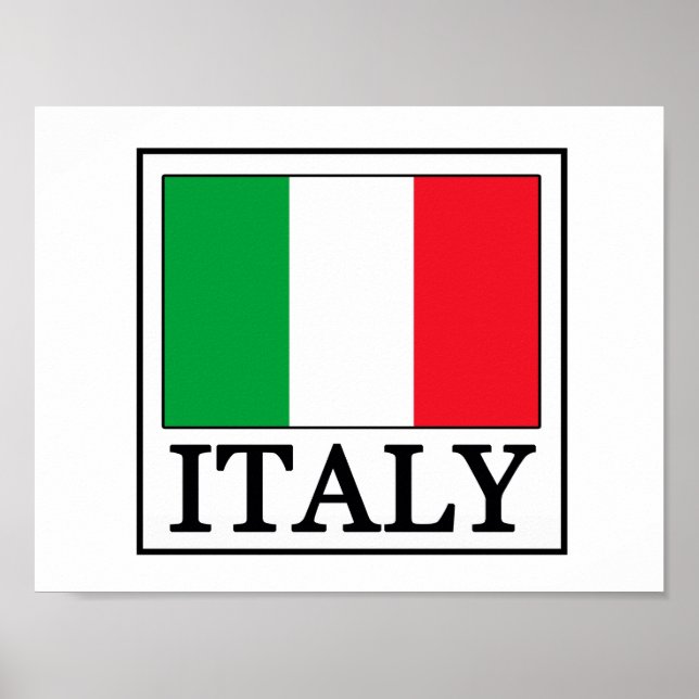 Italien Poster (Framsidan)