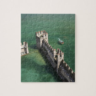 Italien, provinsen Brescia, Sirmione. Castello 3 Pussel