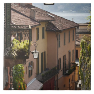 Italien, provinsen Como, Bellagio. Salita Kakelplatta