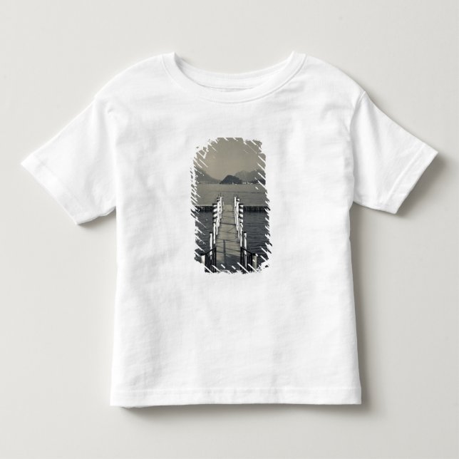 Italien, provinsen Como, Tremezzo. Sjøbrygge. Tee (Framsida)
