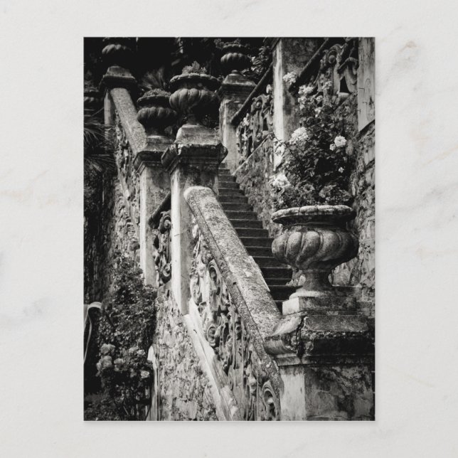 Italien, provinsen Lecco, Varenna. Villa Monastero Vykort (Framsida)