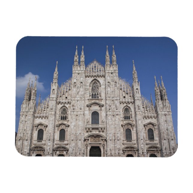 Italien, provinsen Milano, Milano. Milan Cathedral Magnet (Horisontell)