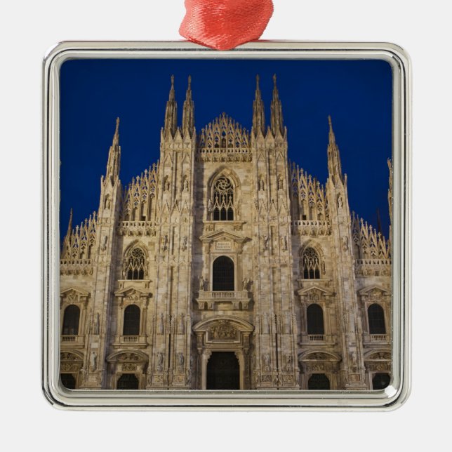 Italien, provinsen Milano, Milano. Milanos katedra Julgransprydnad Metall (Framsidan)