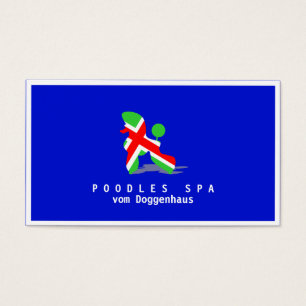 Italien Pudel Visitkort