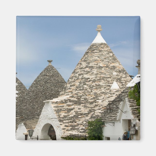 Italien, Puglia, Alberobello, Terra dei Trulli, Magnet (Framsidan)