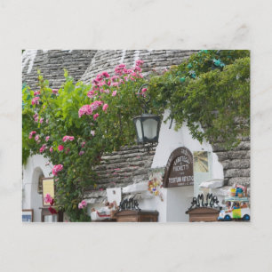 Italien, Puglia, Alberobello, Terra dei Trulli, Vykort