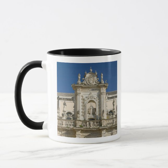 Italien, Puglia, Lecce, Piazza del Duomo, Palazzo Mugg (Vänster)