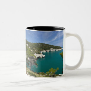 Italien, Puglia, Promontorio del Gargano, Testa Två-Tonad Mugg
