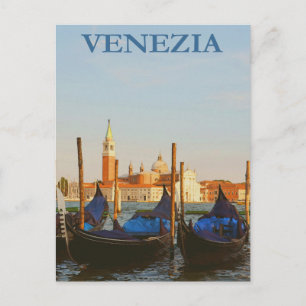 Italien Resa Poster Postkort Vykort
