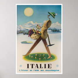 Italien Resaaffisch Affisch Italiensk Konst Vandri