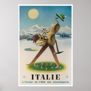Italien Resaaffisch Affisch Italiensk Konst Vandri