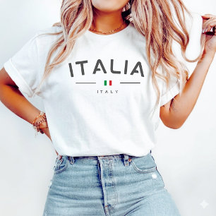 Italien Reser italienisk flagga Italien semester T Shirt