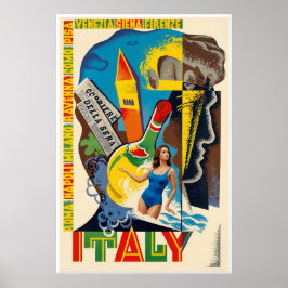 Italien resereraffisch poster