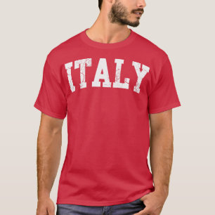 Italien Retro Italia Home Kärlek T Shirt