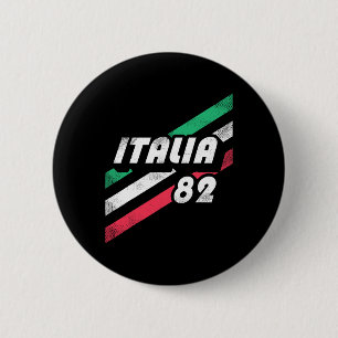 Italien Retro Italiensk 80-tals Vintage-look Itali Knapp