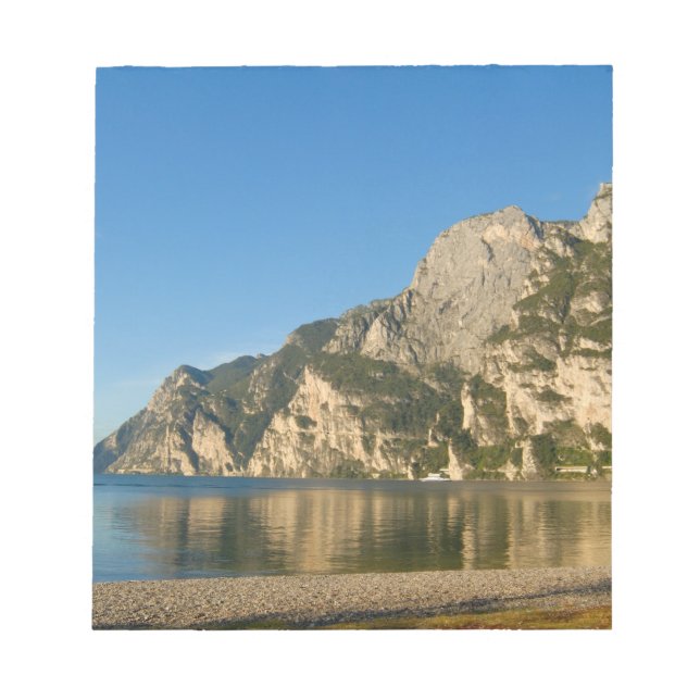 Italien, Riva del Garda, Gardasjön, Berg Anteckningsblock (Framsida)