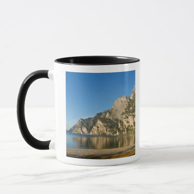 Italien, Riva del Garda, Sjö Garda, Mount Mugg (Vänster)
