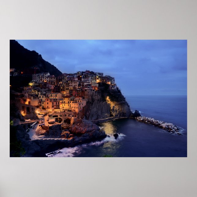ITALIEN RIVIERA - CINQUE TERRE POSTER (Framsidan)