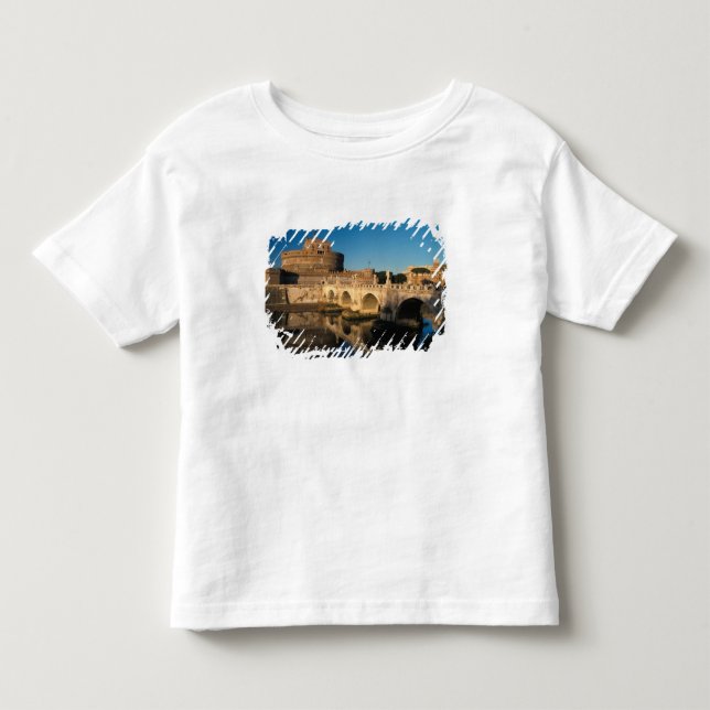 Italien, Rom, Castel Sant'Angelo och flod Tee Shirt (Framsida)