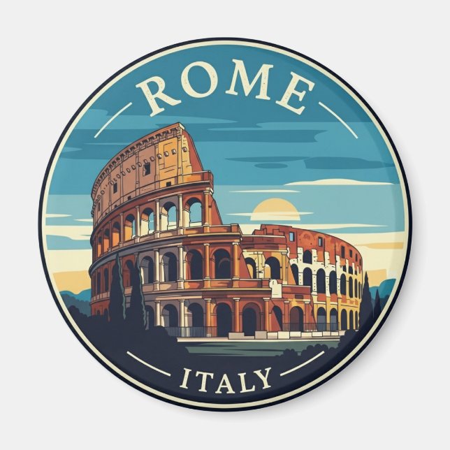 Italien Rom Colosseum Magnet (Framsidan)