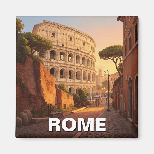 Italien Rom Colosseum Magnet (Framsidan)