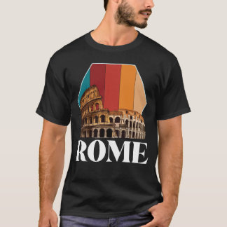 Italien "Rom Colosseum Retro" Ancient Tuscany T Shirt