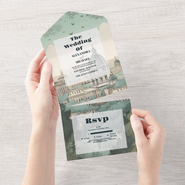 Italien Rom Destination Wedding (Avrivbar del)