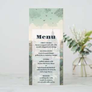 Italien Rom Destination Wedding Meny