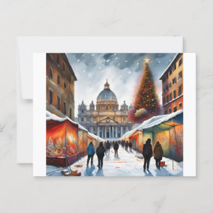 Italien, Rom - julkort, vinter 004 Vykort