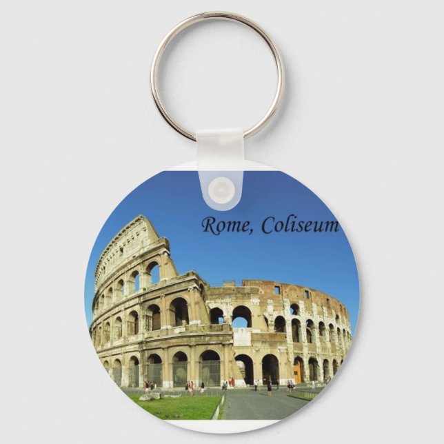 Italien, Rom, Roman Coliseum (St.K.) Nyckelring (Framsida)