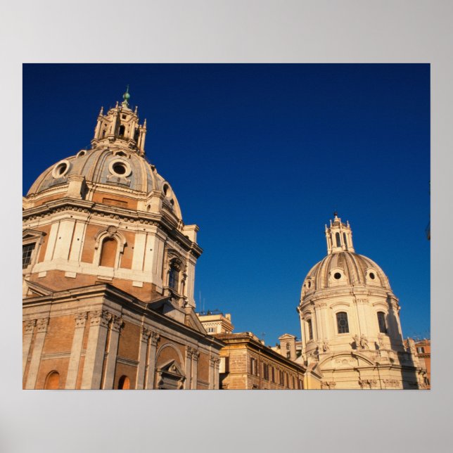 Italien, Rom, Santa Maria di Loreto-kyrkan och Poster (Framsidan)