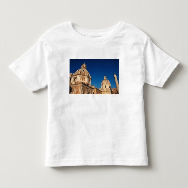 Italien, Rom, Santa Maria di Loreto-kyrkan och Tee (Framsida)